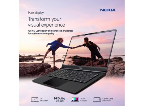 הוכרז: Nokia PureBook X14 - מחשב נייד למותג נוקיה